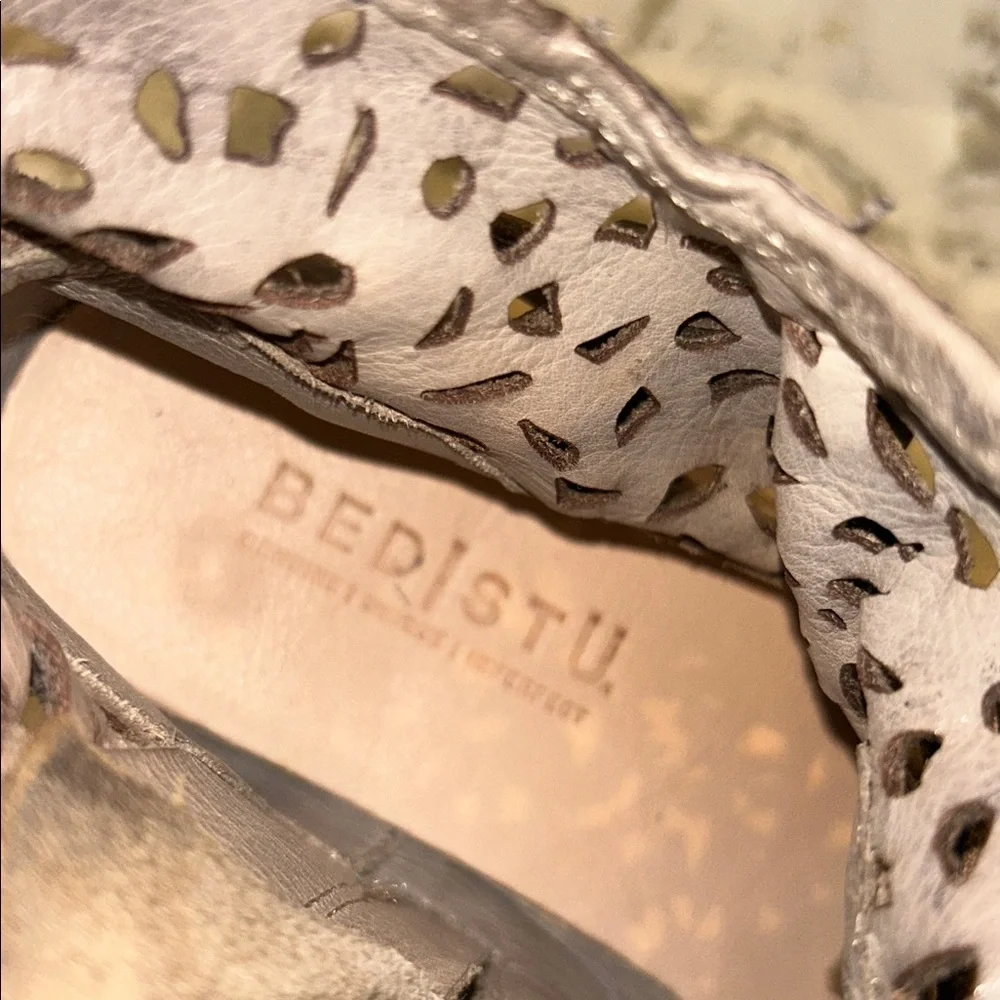 BED STU "HEATHER" DISTRESSED ANKLE SIDE ZIP BOOTS SIZE 8.5 - Picture 7 of 10